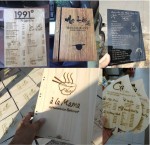 Thiết kế sản xuất menu bìa gỗ bìa mica theo yêu cầu giá rẻ